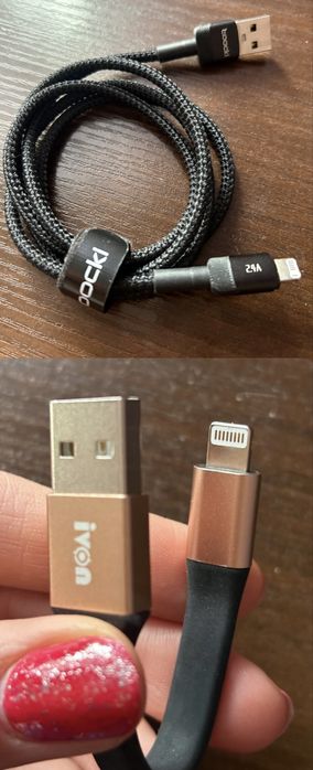 шнурі до телефона (Type C Micro USB)