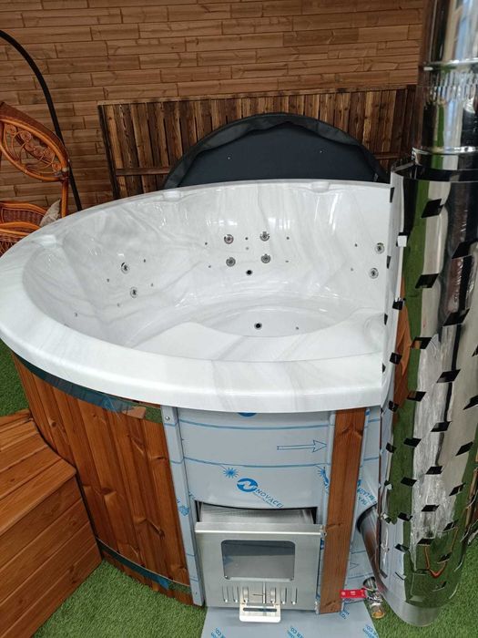 Akrylowa balia ogrodowa 200cm klasy premium jacuzzi promocja SlowSpa