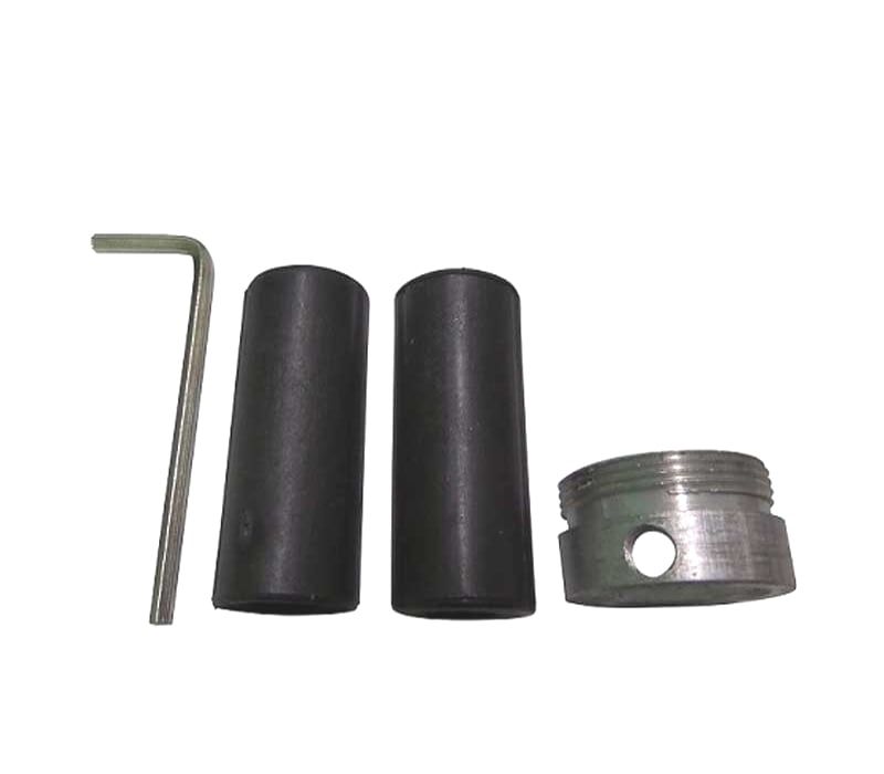 MANETE DE MUDANÇAS PUNHO CURTO COURO PRETO