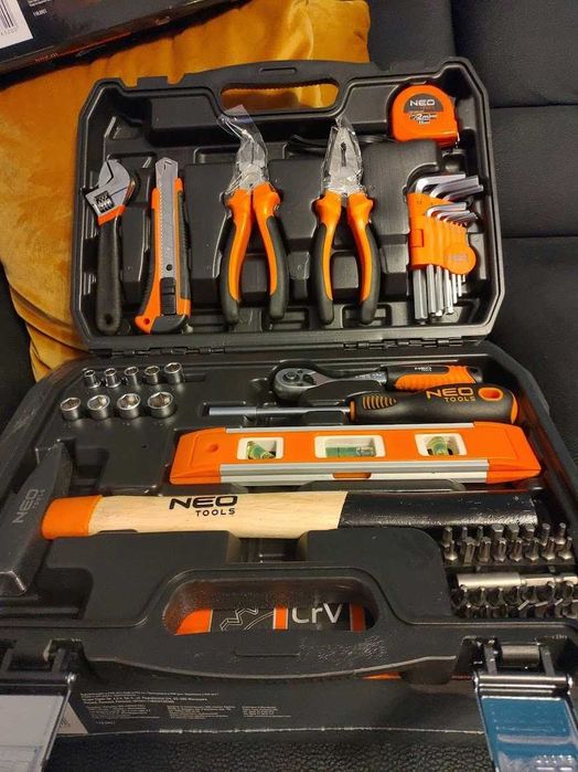 Zestaw kluczy i bitów NEO 60 elementów do domu warsztatu NOWY