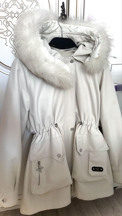 Парка  з кролечьим воротником