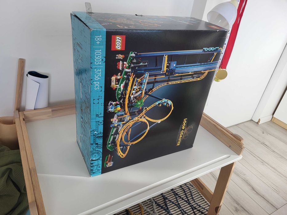 LEGO 10303 LOOP roller.coaster, posegrgowane