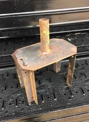 Cabeçotes Metálicos para Prumos de Suporte de Viga H20 para Cofragem