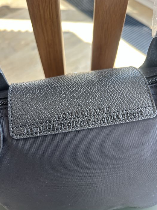 Torebka Longchamp cała czarna M