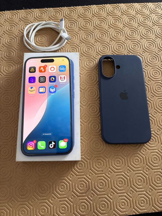 iPhone 16 Azul 128Gb EXCELENTE