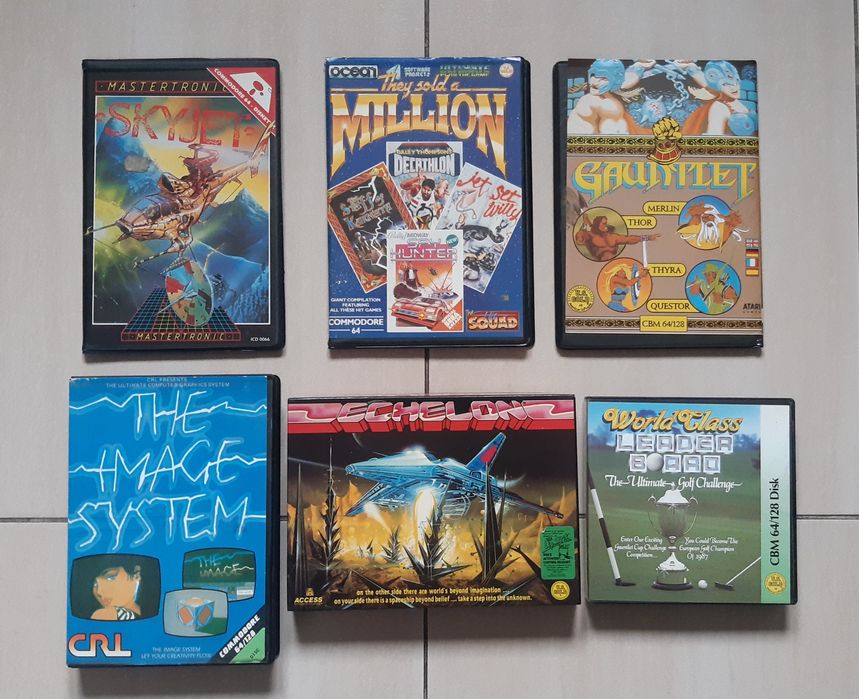 Dyskietki - gry C64