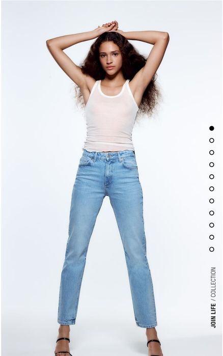 Новые джинсы zara 40