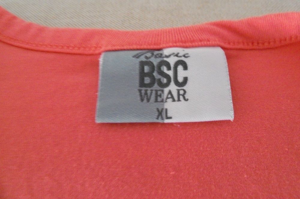 BASIC bluzka,koszulka damska z krótkim rękawem rozm.44,XL