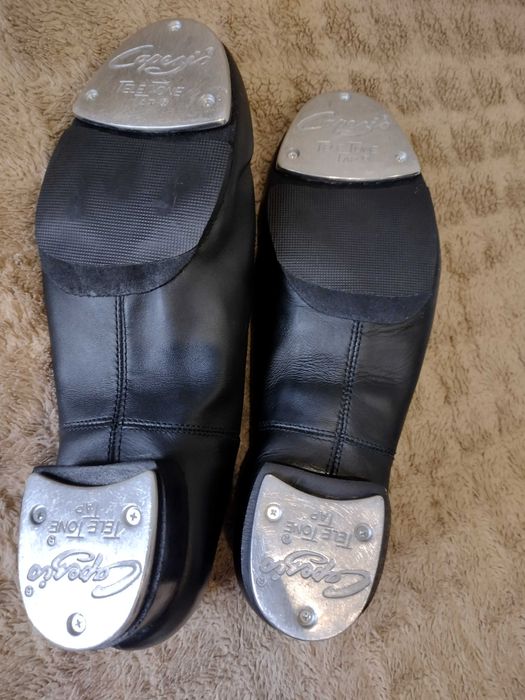 Танцевальные туфли для степа Capezio "Tele Tone " разделенная подошва