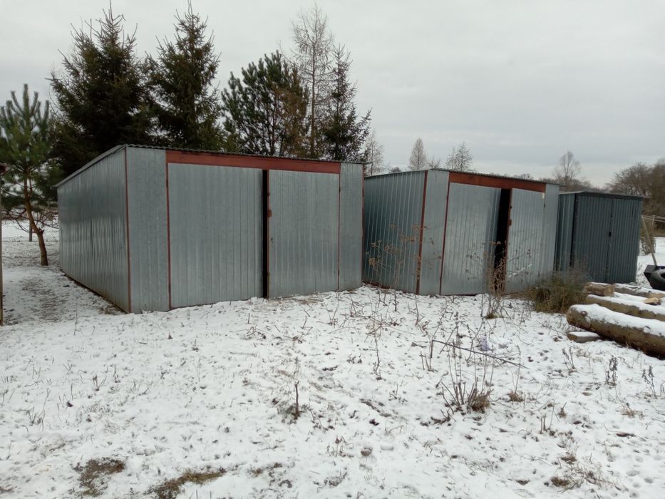 Sprzedam Garaże blaszane 30m2 w miejscowości Szestno