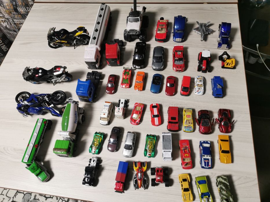 Машинки разных размеров