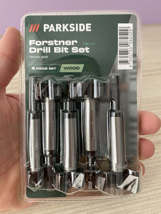 Набір свердел по дереву Форстнера Parkside PSB 3 A1