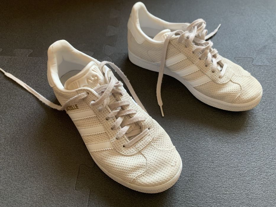Adidas Gazelle Bege - mulher