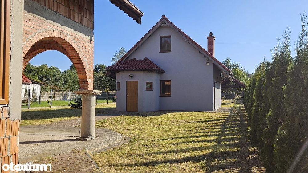 2 DOMY 160m2 i 80m2 na dużej działce 1552m2 DUŻY POTENCJAŁ POGORIA IV
