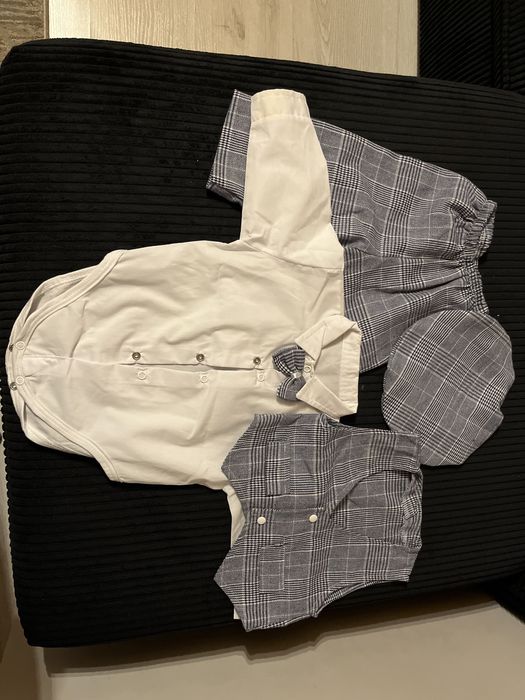 Ubranko na chrzest 80 chłopiec