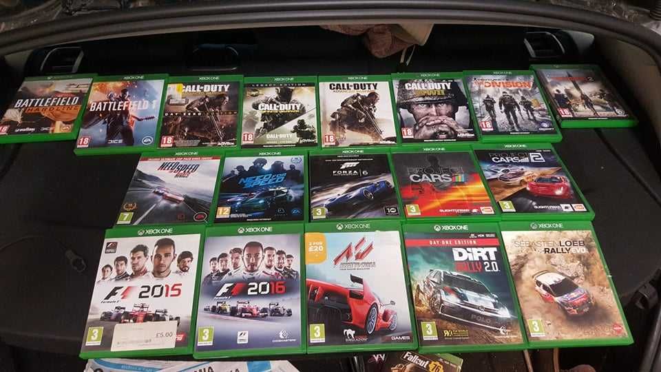 xbox one gry różne tytuły