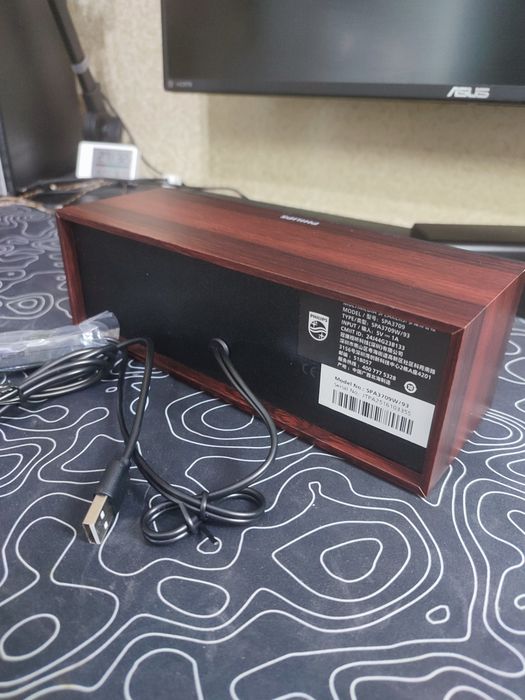 PHILIPS multimedia speaker 3000 series, Саундбар в ретро стилі, RGB, НОВА!! Залишилось 2 шт.