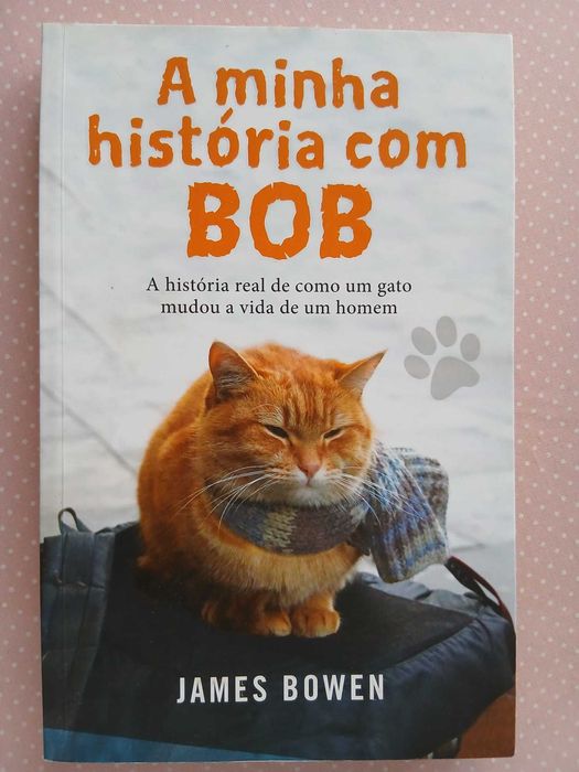 Livro "A minha história com Bob"
