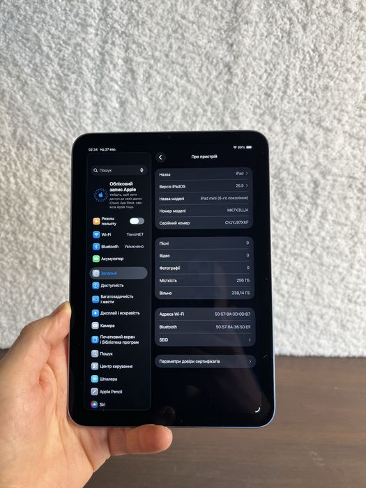 iPad mini 6 256 Gb Айпад міні 6 256 Гб