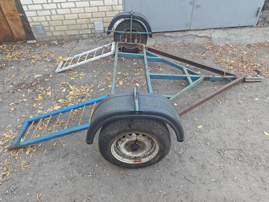 Подкат с лебедкой лафет для авто прицепное новое