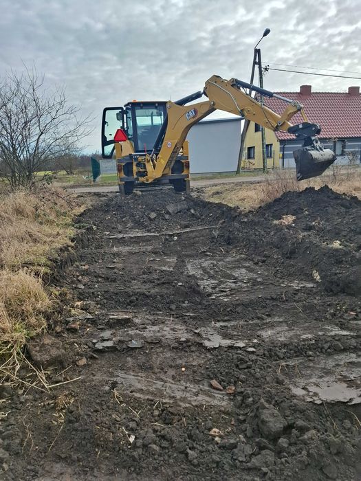 Usługa koparko ładowarką