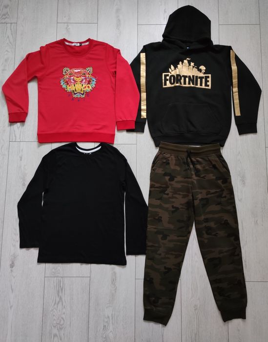 Пакет фірмового одягу ZARA, Next, The North Face 9-10р (140)