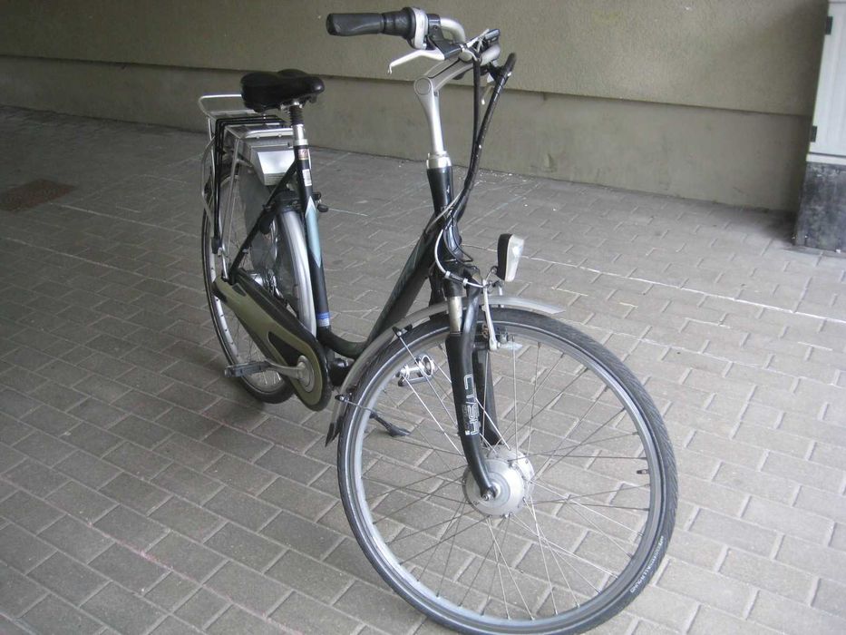 Rower elektryczny Batavs-genova e-go 8p,manetka,gold bateria