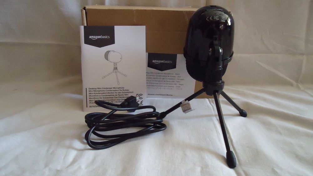 Mikrofon pojemnościowy Amazon Basics LJ-DCM-001