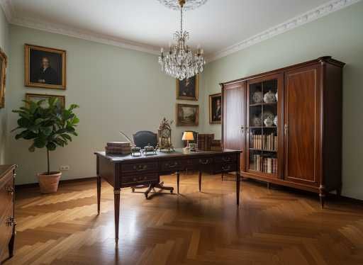 Magnífico Escritório em Estilo Luís XVI