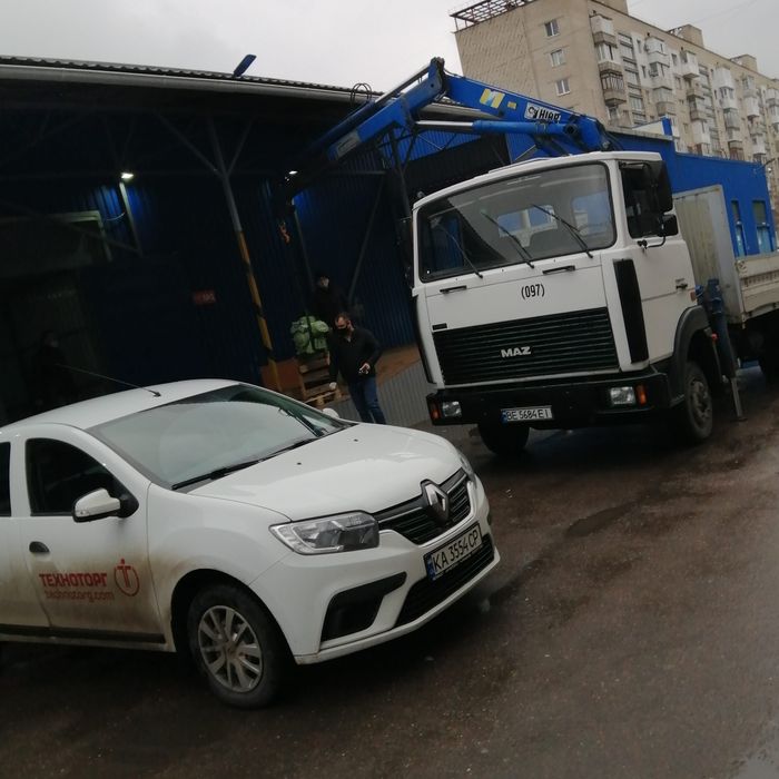 Услуги крана манипулятора есть безнал