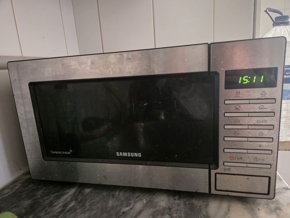 Micro-ondas inoxidável