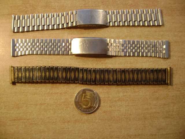 Starocie z PRL - Zegarek męski = Zestaw 3 bransoletki do wyboru