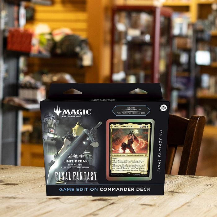 MTG commander final fantasy game edition (novo selado)