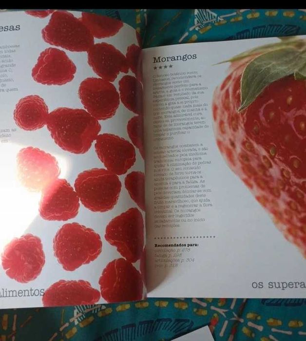 Livro "Super alimentos. Coma bem para ser saudável"