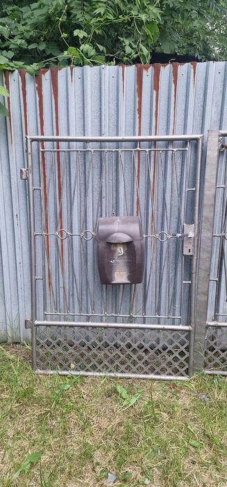 Brama wjazdową Brama budowlana ogrodzenie tymczasowe na działkę 3 x 1.