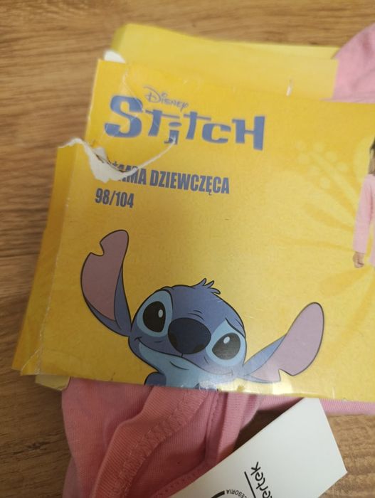Nowa piżama dziecięca 98-104 stitch