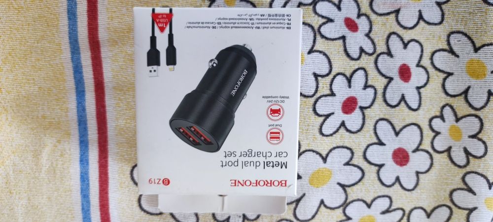 Carregador de isqueiro iphone