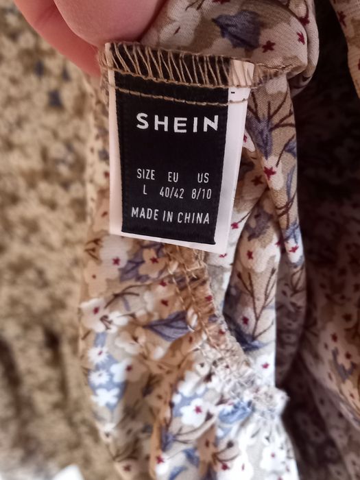 Vestido curto shein