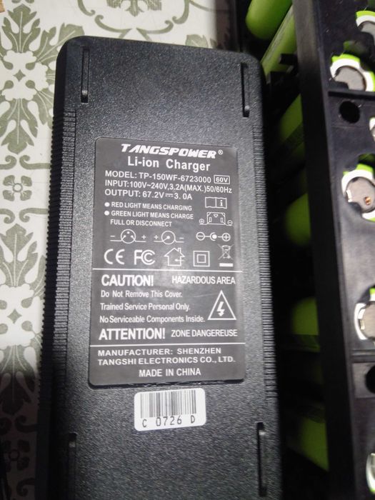 Bateria Litio Novas. 36v , 48v, 60voltes.