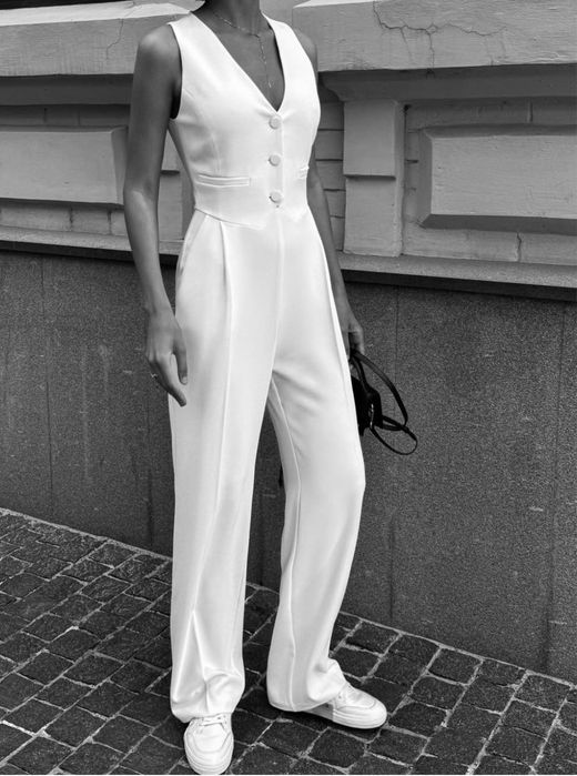 Комбінезон жилет брюки італійського бренду Imperial Elisabetta Franchi Twinset
