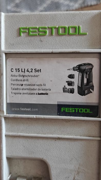 wiertarko-wkrętarka  model Festool C 15 Li
