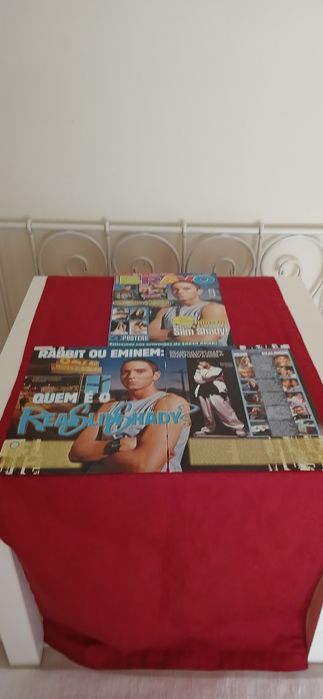 Capa Bravo + publicação Eminem