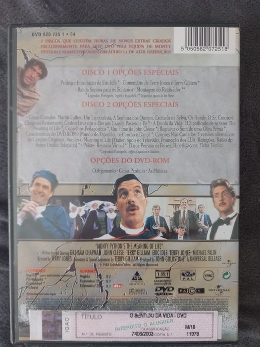 Monty Python / John Cleese / Eric Idle - Vários filmes