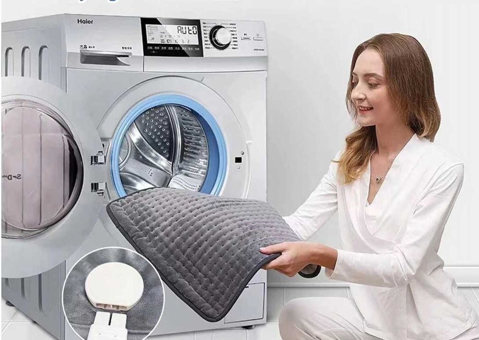 Duża poduszka elektryczna mata rozgrzewająca XL 60x30