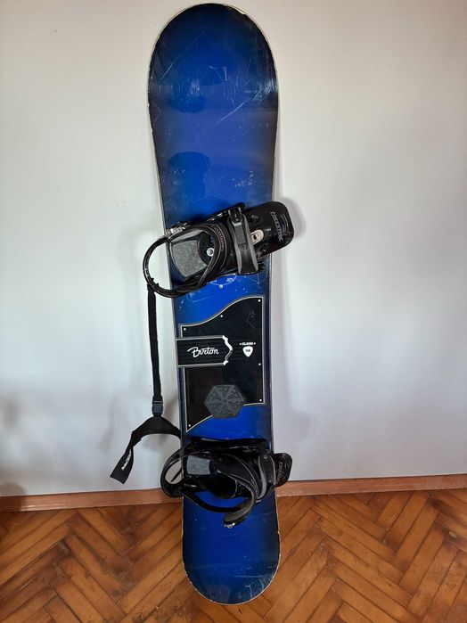 Deska Snowboardowa Burton Clash 158 z wiązaniami