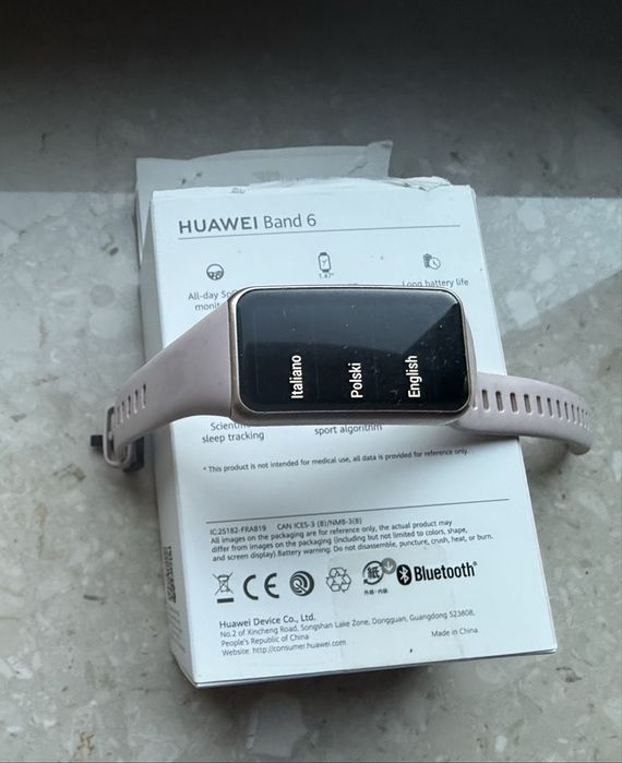 sprzedam smartchwatch huawei band 6 okazja cenowa
