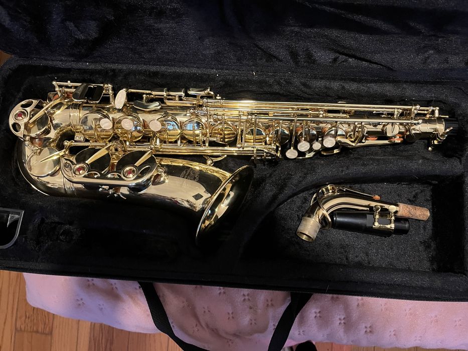Saxofone Alto J. Michael - Excelente Estado + Acessórios