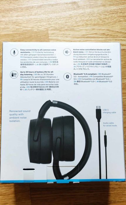 Nowe Słuchawki bezprzewodowe Sennheiser HD