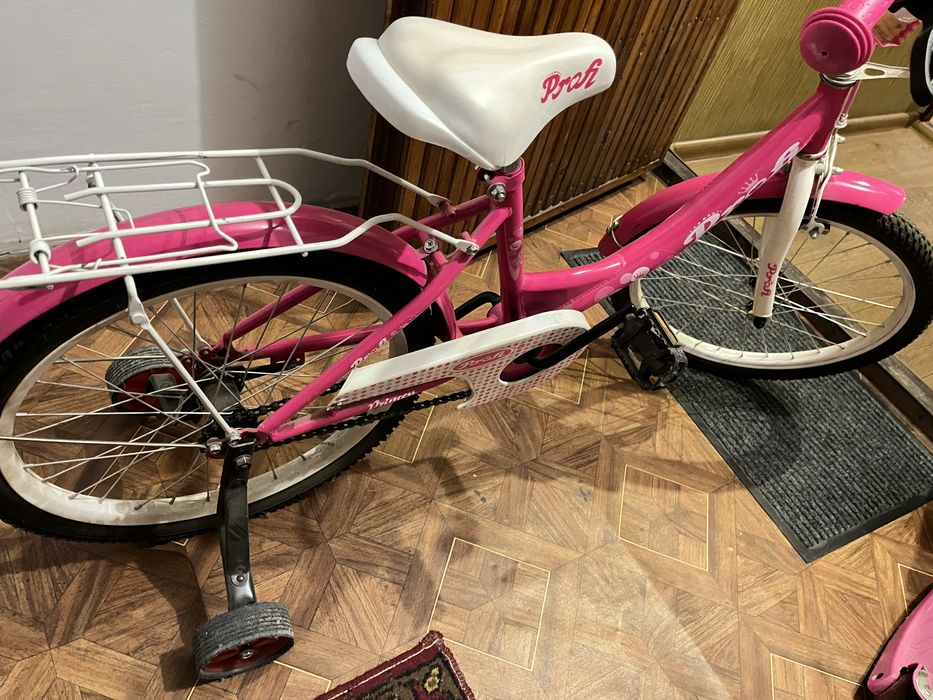 Детский велосипед для девочки,новый