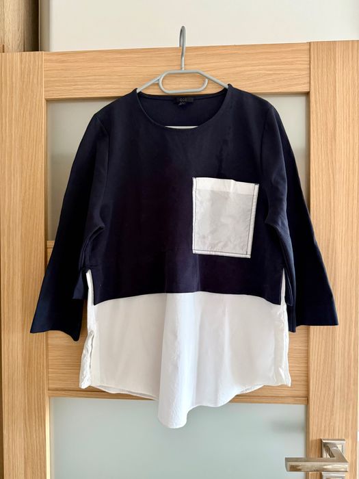 Granatowa bluzka cos